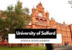 Africa Scholarships at University of Salford