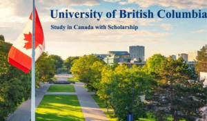 International Public Scholars Award at University of British Columbia