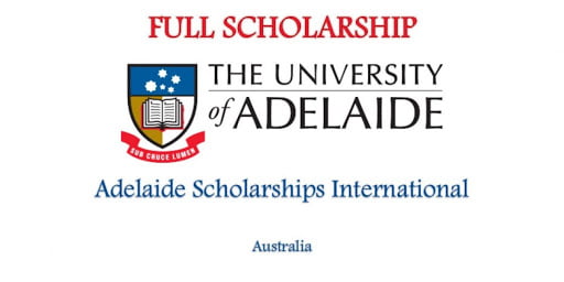 Adelaide Scholarships International At University Of Adelaide In ...