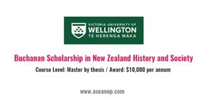 Buchanan Scholarship at Victoria University