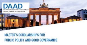 DAAD Helmut-Schmidt Masters in Public Policy and Good Governance Scholarship