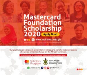 MasterCard Foundation Scholarship at Kwame Nkrumah University