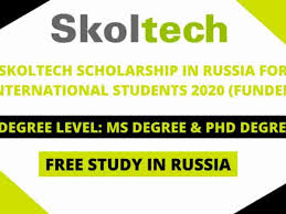 Skoltech PhD Scholarship